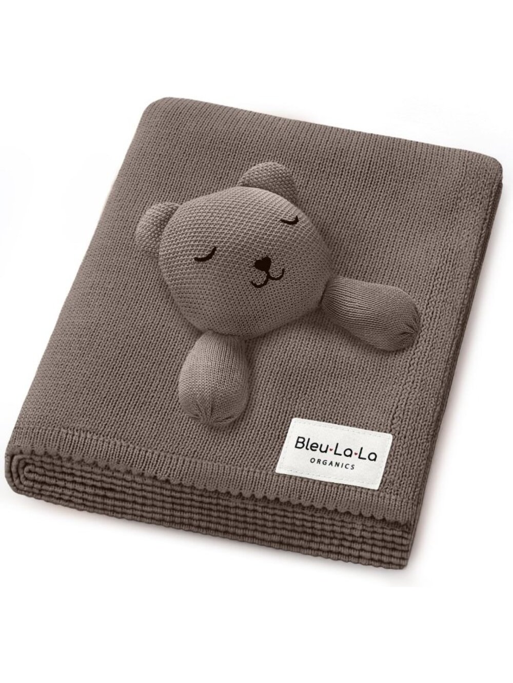 Organic Cotton Baby Blanket & Lovey Set | Soft Security Blanket for Newborns